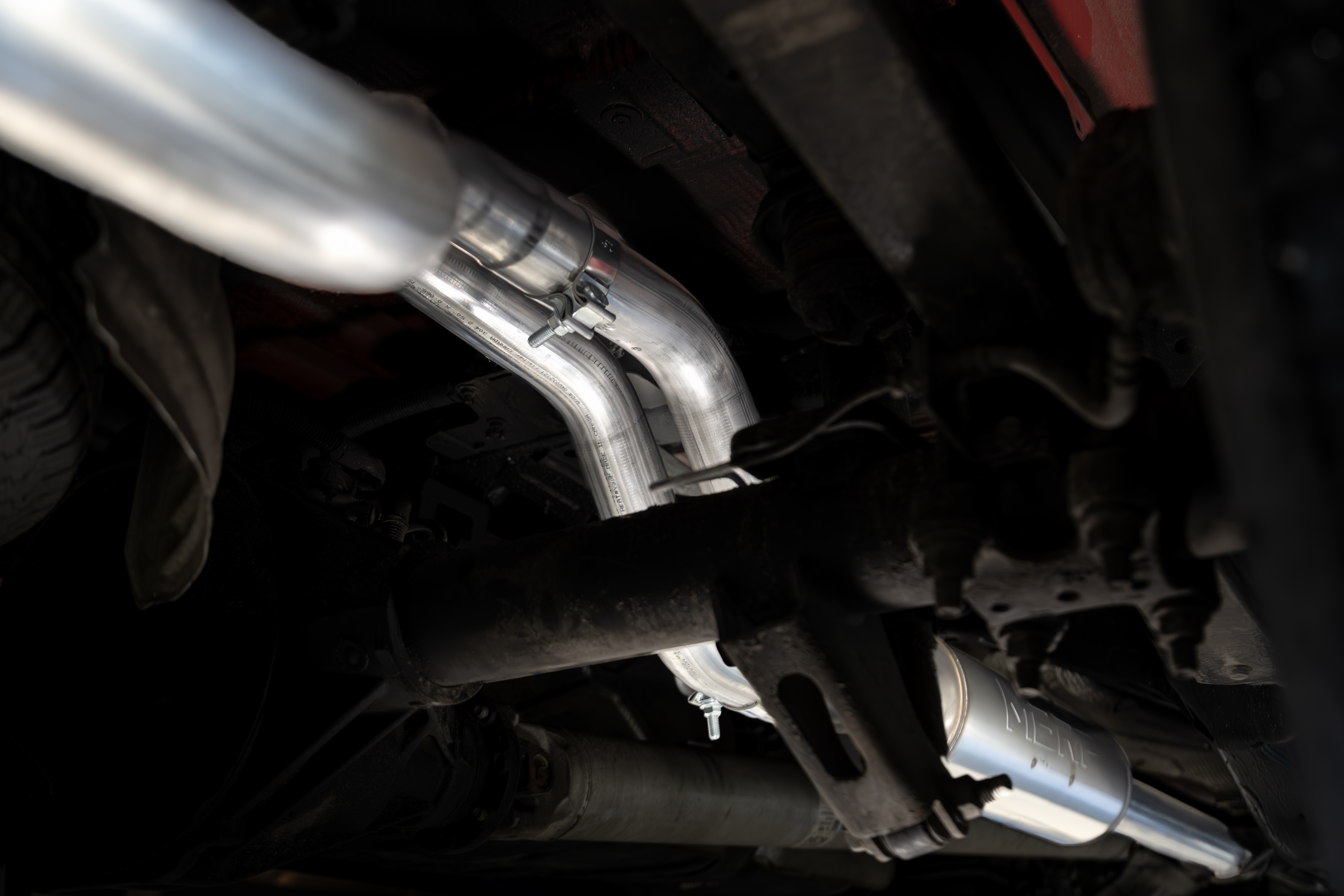 MBRP Exhaust 3in. Cat Back; 2.5in. Dual Rear; AL